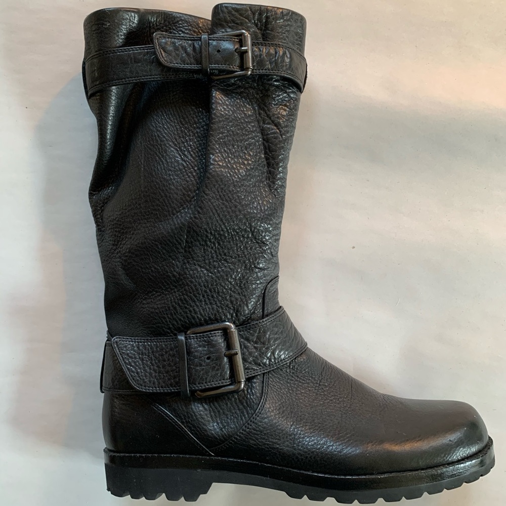 Gentle Souls Black Leather Boots Size 7.5